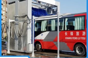 洗大客車(chē)全自動(dòng)洗車(chē)機操作簡(jiǎn)單嗎[隆茂鑫晟]