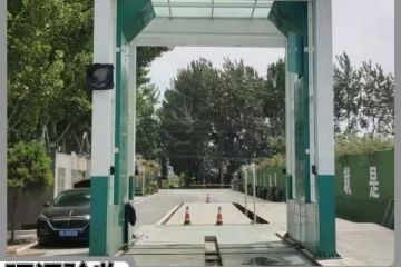 水泥攪拌車(chē)洗車(chē)機-無(wú)盲角清洗環(huán)評驗收更輕松[隆茂鑫晟]