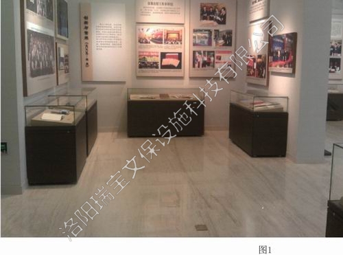 博物館文物展柜(玻璃展柜)