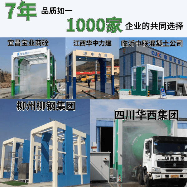 攪拌站龍門(mén)洗車(chē)機