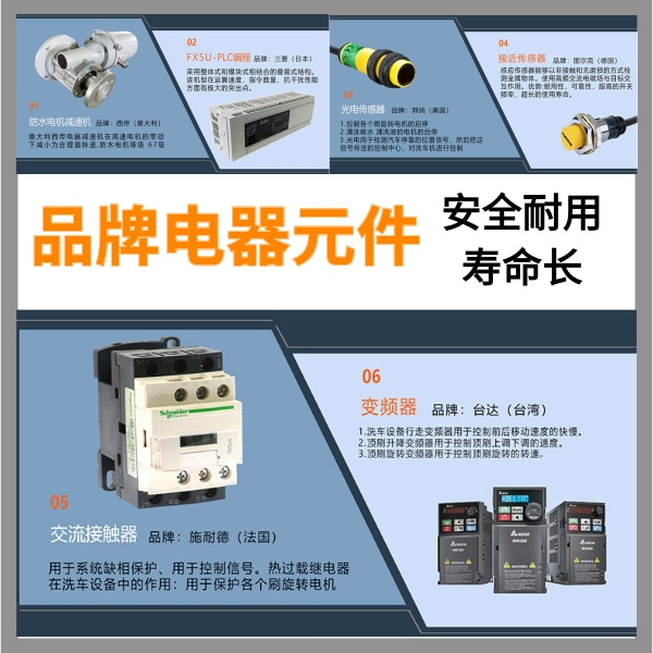 全自動(dòng)公交洗車(chē)機